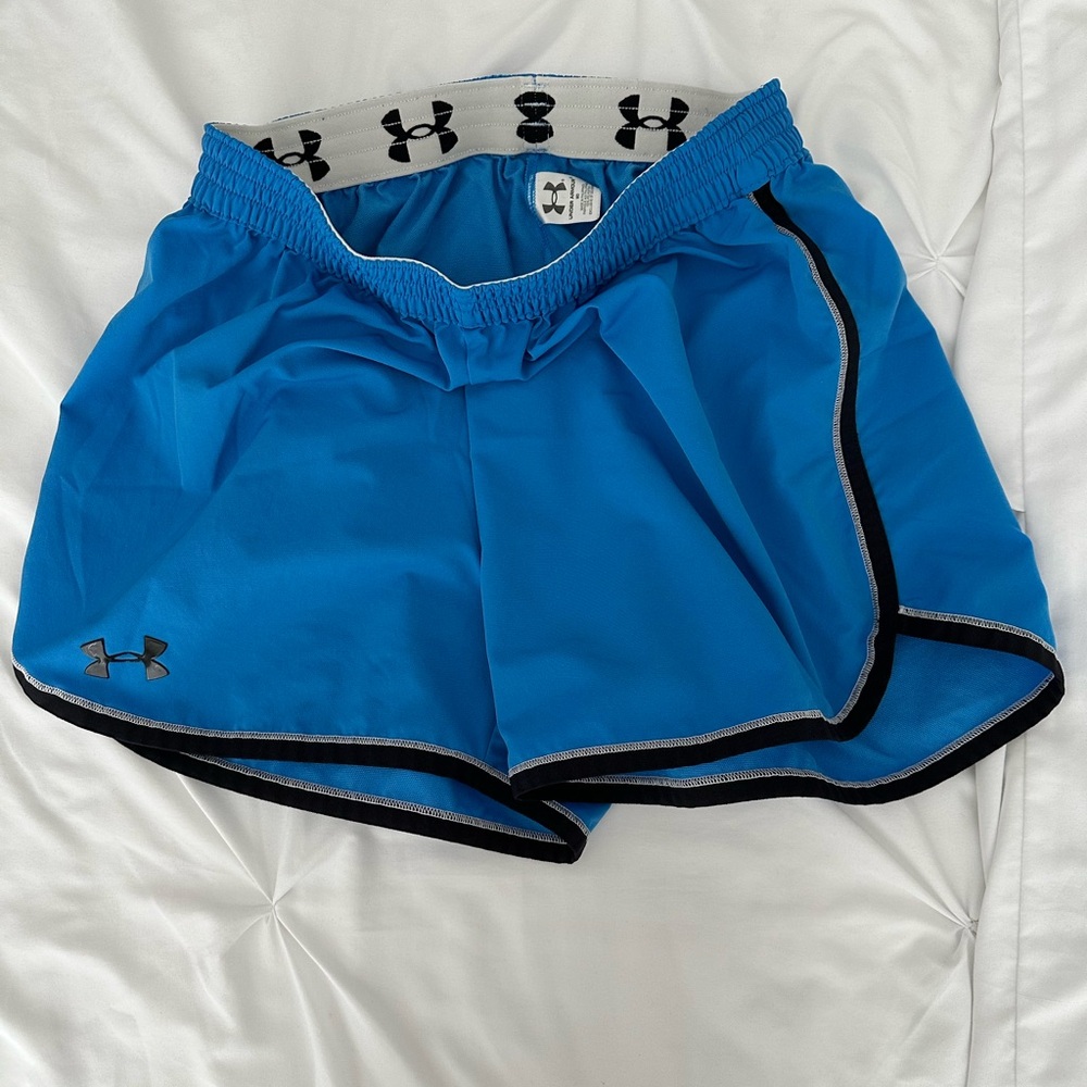 Under Armour Women's Vibrant Blue Athletic Shorts